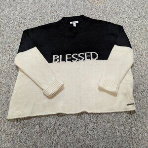 Peace Love World - Oversized Sweater - A